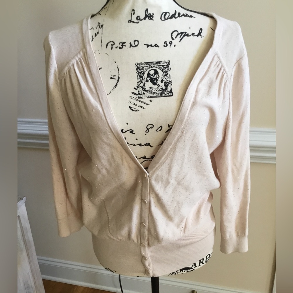 WHBM size L excellent condition sweater with sparkle